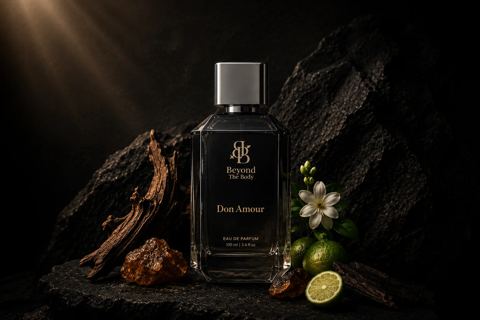 Don Amour with its raw materials